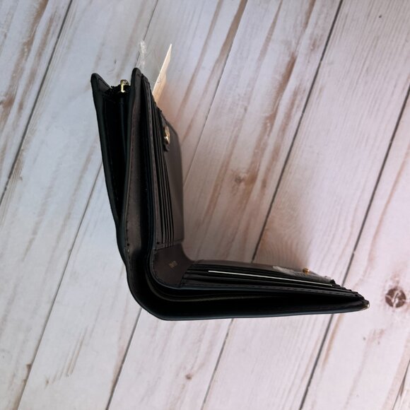 Radley London Wild Roses Medium Bifold Wallet Black - Picture 11 of 13